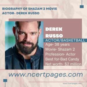 Derek Russo Wikipedia, Shazam 2, Measurements, Height